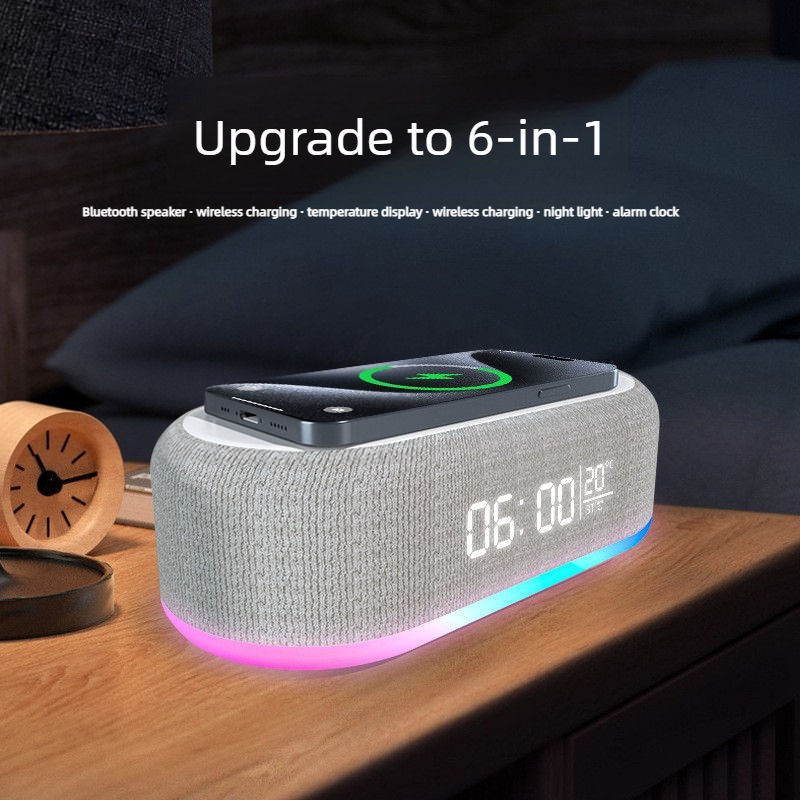 Audio Music Spotify - Altoparlante Bluetooth Intelligente, Lampada da Notte