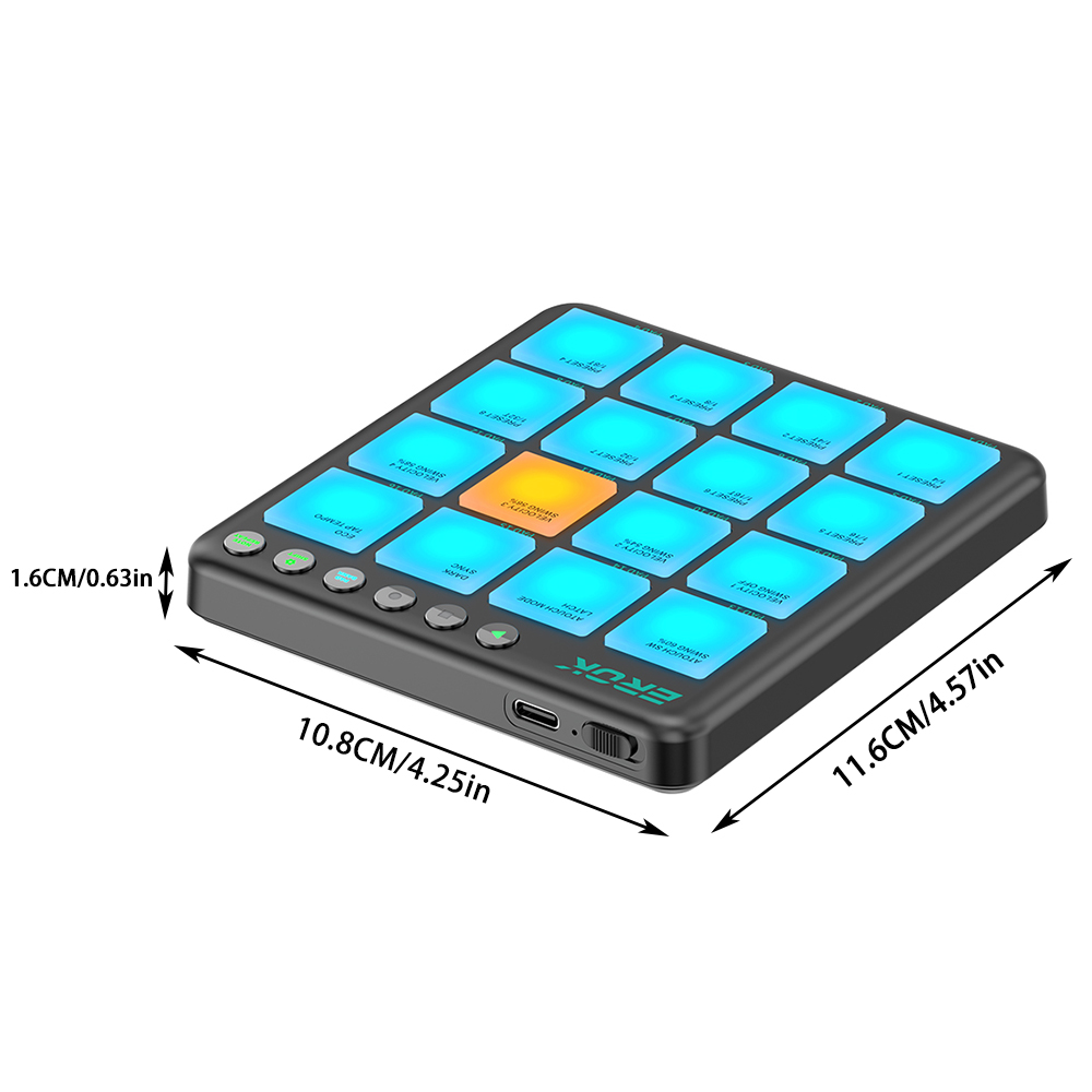 Controller MIDI Wireless EROK  - Midi Controller Pad recensione e prezzo